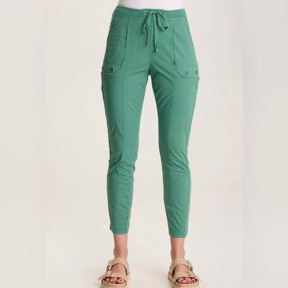 XCVI
ROHAN POPLIN JERSEY DRAWSTRING LEGGING
 In Feldspar